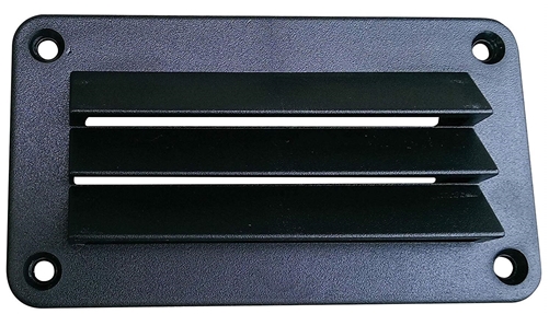 Leisure Time DV35B RV Wall Dent Vent - 3 x 5 - Black