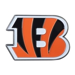 Sports Licensing Solutions FanMats Peel & Stick Chrome Emblem - Cincinnati Bengals