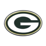 Sports Licensing Solutions FanMats Peel & Stick Chrome Emblem - Green Bay Packers