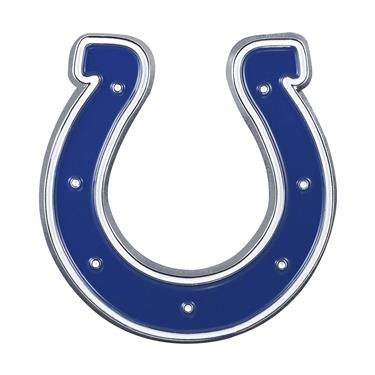 Sports Licensing Solutions 22566 FanMats Peel & Stick Chrome Emblem - Indianapolis Colts