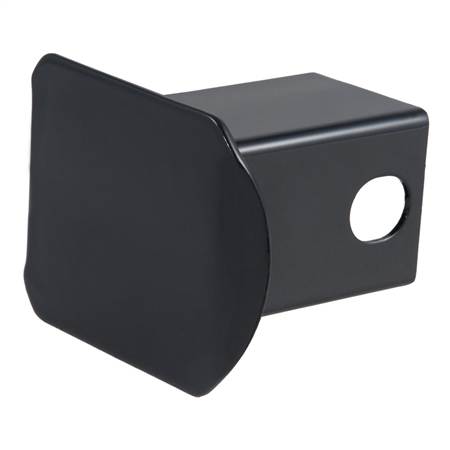 Curt 22750 Steel Hitch Tube Cover - Black - 2"