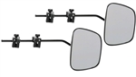 Dometic DM-2912 Milenco Grand Aero3 Clamp-On Towing Mirrors - 2 Pack