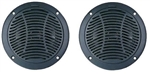 PQN Enterprises RV610-4BK Waterproof 6" RV Speaker - Black - 2 Pack