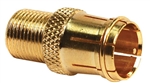 RV Designer Gold Twist Push Cable Converter - 2 Pack