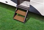 Prest-O-Fit 2-0237 Step Rug For StepAbove RV Entry Steps - 19-1/2" Width - 2 Piece - Buckskin Brown