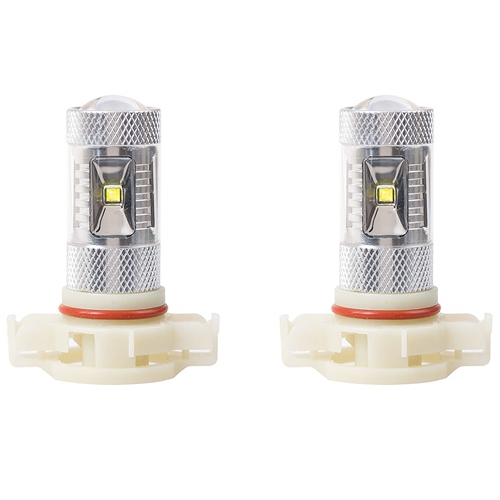 Putco 250001W Optic 360 High Power LED Fog Lamp Bulbs - H16 - Cool White