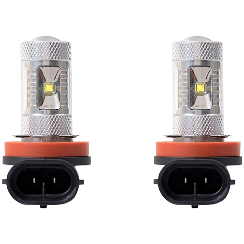 Putco 250008W Optic 360 High Power LED Fog Lamp Bulbs - H8 - Cool White