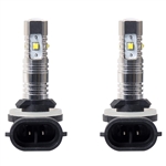 Putco 250886W Optic 360 High Power LED Fog Lamp Bulbs - 886 - Cool White