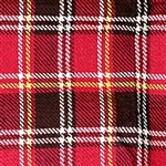 Carefree RV Burgundy Plaid Picnic Blanket With Waterproof Backing