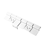 Lippert Entry Door 6-Leaf Friction Hinge Assembly - White