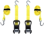 SmartStraps 259 CarbonX Ratchet Tie-Down Strap - 14 Ft - 5,000 Lbs - Set of 2