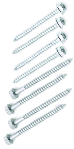 Carefree RV Lag Screws For Top & Bottom Awning Sidewall Brackets, Set of 8