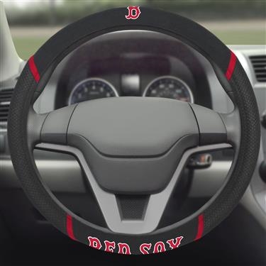 Sports Licensing Solutions 26524 Boston Red Sox Steering Wheel Cover