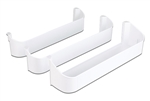 Dometic 29325760166 Americana RV Refrigerator Replacement Door Shelf Kit, White