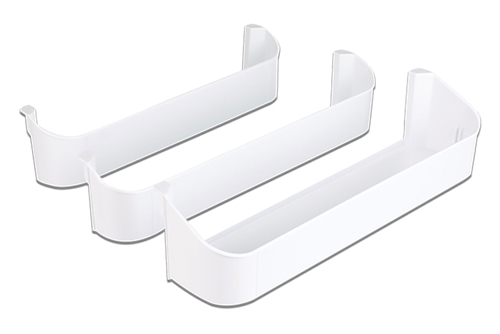 Dometic 29325760166 Americana RV Refrigerator Replacement Door Shelf Kit, White