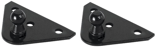 RV Designer G815 Flat Gas Prop Brackets - 2 Pack