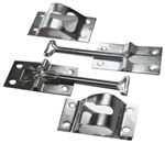 RV Designer E217 Zinc T-Style Door Holder - 4"