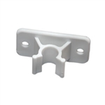 RV Designer E242 Entry Door Holder Clip - White - 3"