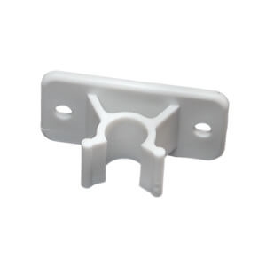 RV Designer E242 Entry Door Holder Clip - White - 3"