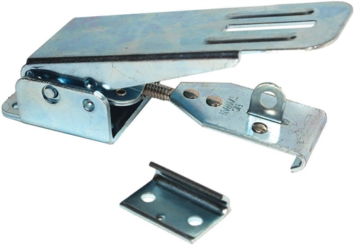 RV Designer E313 Camper Door Latch and Catch, Zinc