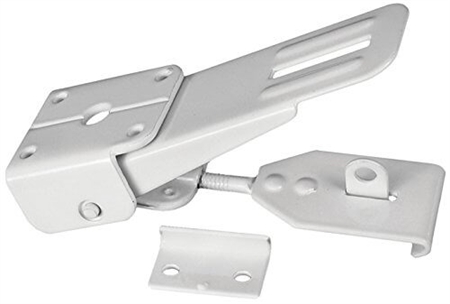 RV Designer E316 Camper Door Latch - White