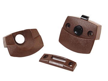 RV Designer H531 Privacy Latch For Interior RV Doors - Brown