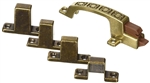 RV Designer H241 Positive Door Latch - Hieroglyphic Design - Bronze