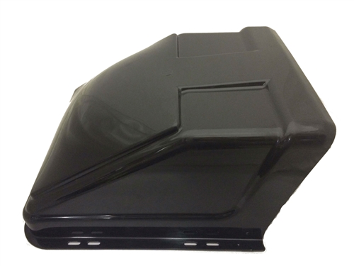 UB1500BL Black Opaque Ultra Breeze Vent Cover - Slightly Scratched - NO  HARDWARE