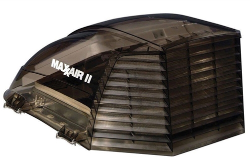 Maxxair Maxx II RV Roof Vent Cover, Smoke