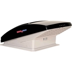 MaxxAir 00-07500K MaxxFan 10 Speed Deluxe Vent Fan With Remote - Smoke