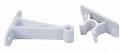 BRD Supply 10204 3" C-Clip Door Holder, Polar White