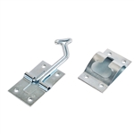 RV Designer Entry Door Holder 45 Degrees, Zinc