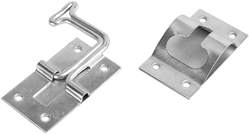 RV Designer E273 Entry Door Holder 90 Degrees, Zinc