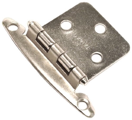 RV Designer H240 Nickel Plated Free Swinging Hinge - 2 Pack