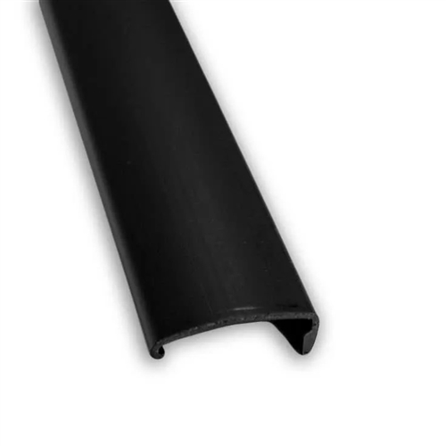 Lippert 326192 Snap Trim Screw Cover For Radius RV Screen Doors, 76", Black