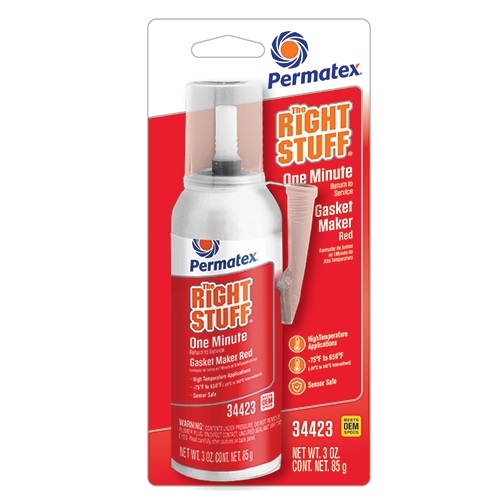 Permatex 34423 The Right Stuff Red Instant Gasket Maker - 3 Oz