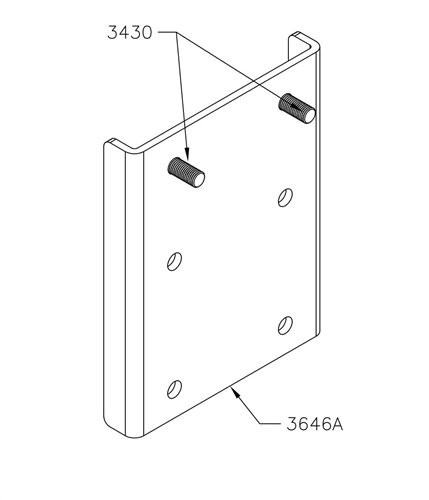 EQ Systems Leveling System Mounting Bracket - Chevy