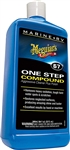 Meguiar's M6732 One Step Compound Cleaner Plus Polish, 32 Oz