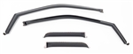 Putco Element In-Channel Tape-On Window Visor For Ford F-Series Super Duty - Set of 4