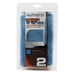 Carrand 40408AS 9-10" Microfiber Polishing Bonnet - 2 Pack