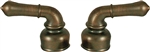 Empire Brass Teapot Faucet Handles, Set of 2, Oil Rubbed Bronze