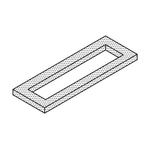 Suburban 062164 Bottom Duct Gasket For NT Series Furnaces