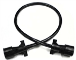 RV Pigtails 7-Way Blade Heavy-Duty Double End Trailer Cable - 8 Ft