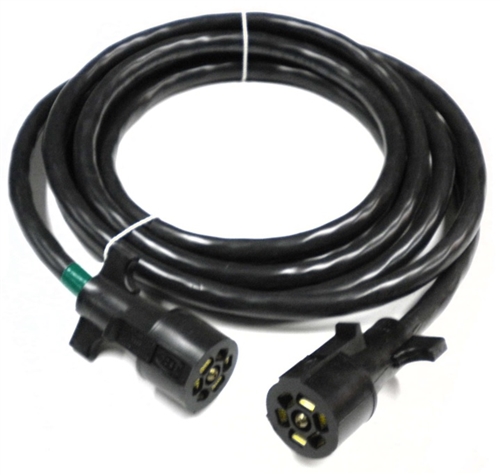 RV Pigtails 42014 7-Way Heavy-Duty Double End Trailer Cable - 14 Ft