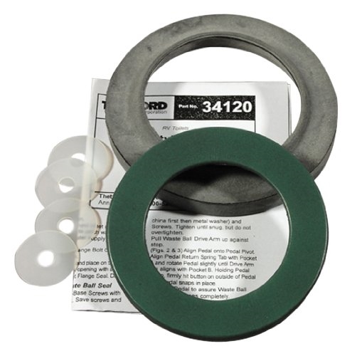 Rv Toilet Seal Kit Rubber Waste Ball Seal Set Double Sealing - Temu