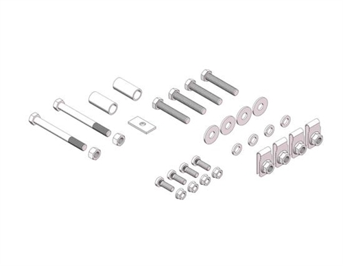 Husky Towing 31418 Fifth Wheel Hitch Hardware Service Kit For Bracket Kit 31563