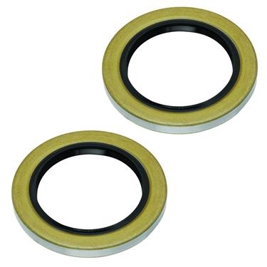 Tekonsha 5605 Trailer Wheel Bearing Grease Seal For 12" x 2" Brakes, 3.38" OD, 2.2" ID, Set of 2