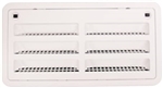 Dometic 3109492.003 Upper/Lower Side Refrigerator Vent - Polar White