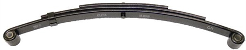 AP Products 014-125797 3-Leaf Double Eye Axle Leaf Spring - 2,000 Lbs