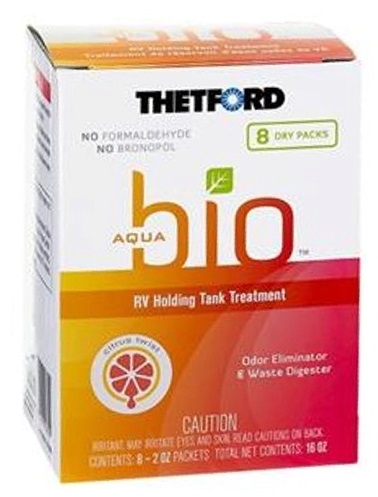 Thetford 96600 AquaBio Holding Tank Treatment - 2 Oz - 8 Pack